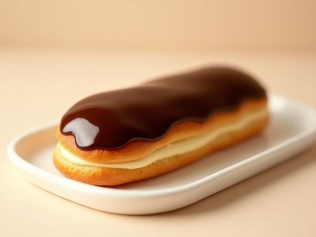 Éclair au chocolat traditionnel