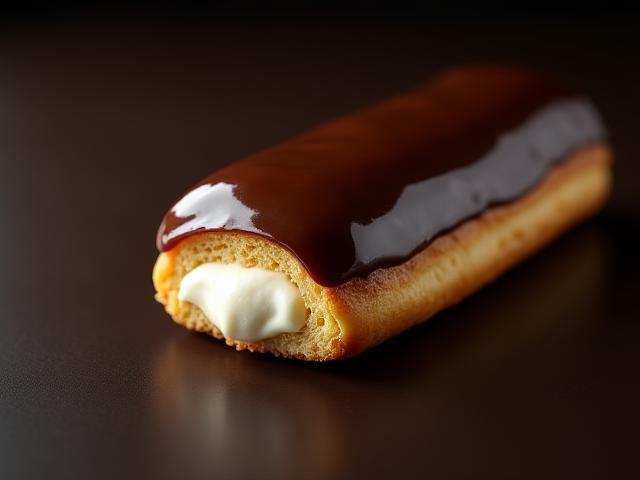 Éclair au chocolat gourmand