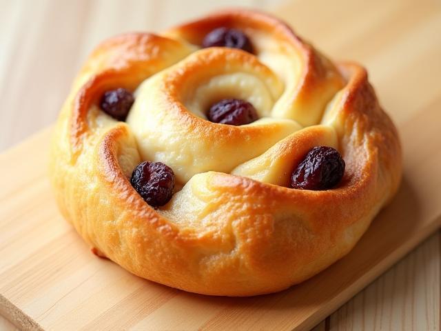 Pain aux raisins fondant
